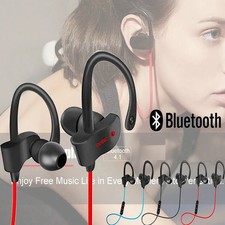Waterproof Bluetooth 5.0 Earbuds Stereo Sport Wireless Headphones in Ear Headset