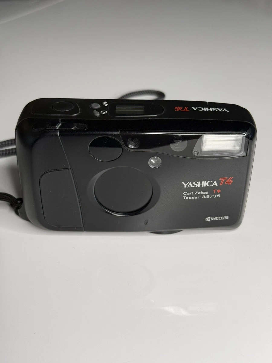 KYOCERA Yashica T4 Super D Carl Zeiss T Tessar 3.5/35 Cámara de película resistente a la intemperie
