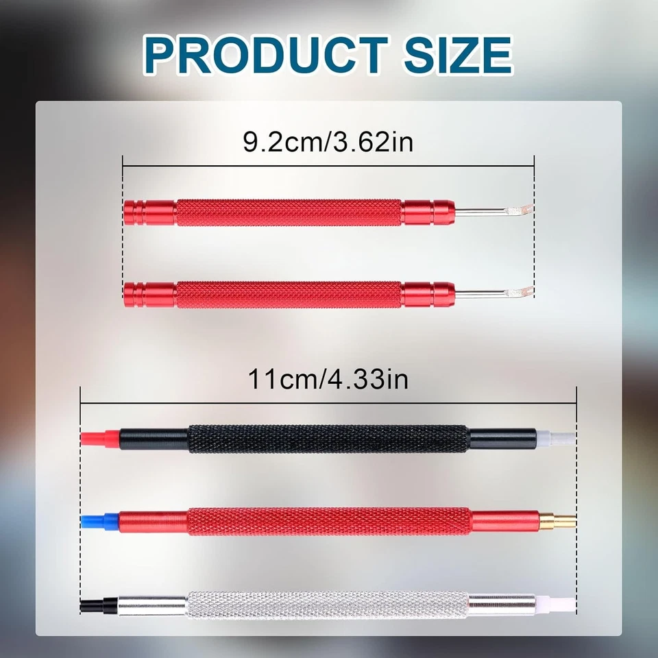 BOXOB 5pcs Outils de Retrait à Main de Montre, Kit d'Outils de Réparation Horlogers...  - Photo 2/4