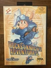 RARE Vintage Rocket Knight Adventures Sega Genesis Video Game Complete