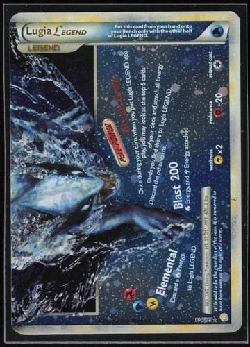 Pokemon TCG Lugia Legend (Bottom) #114/123 HeartGold SoulSilver