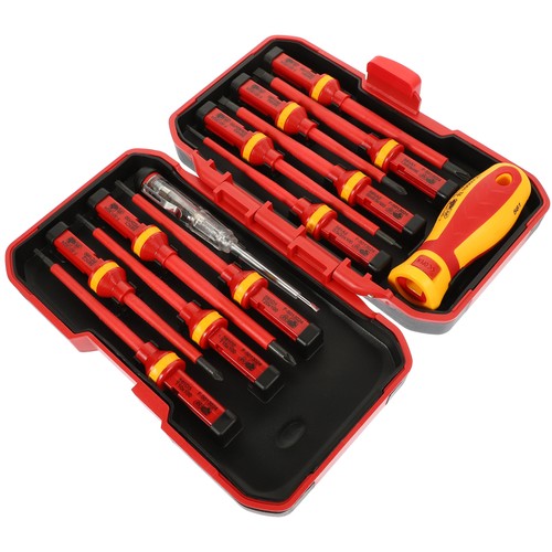 13 Pcs Insulating Screwdriver Set Electrician Tool Insulated Screwdrivers - Picture 6 of 12