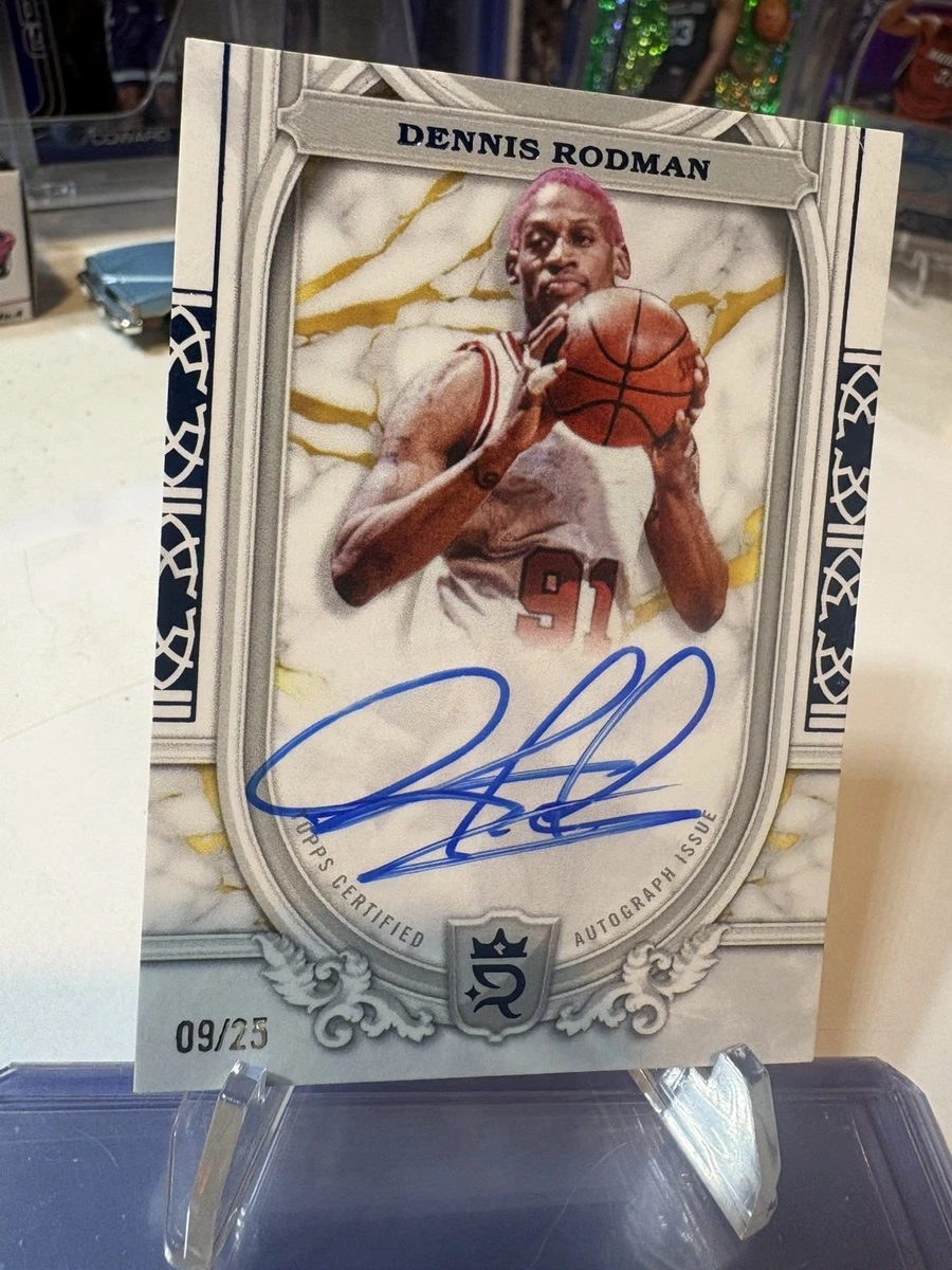 Dennis Rodman Autographed Basketball Trading Cards for sale | eBay
