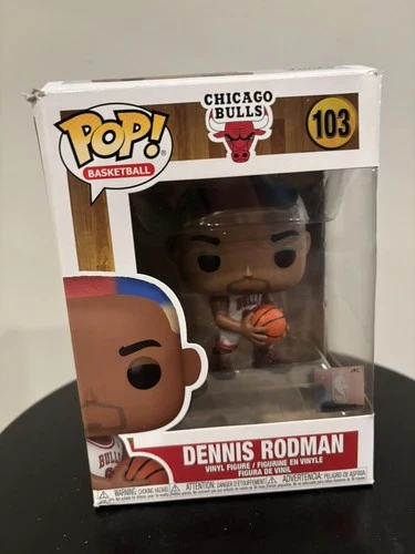 Funko Pop! Basketball Dennis Rodman Chicago Bulls Legend NBA Vinyl Figure #103