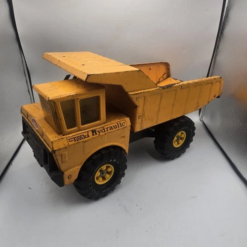 Tonka Mighty  Hydraulic Dump Truck  Orange All Original