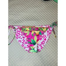 Tommy Bahama Orchid Garden reversible String Bikini Bottom - Small - New