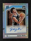 2024-25 Panini Donruss Optic JAYLEN WELLS RC Auto International Prizm #327
