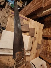 Henry Disstion & Sons 26" No 16 Hand Saw Vintage Antique Tool