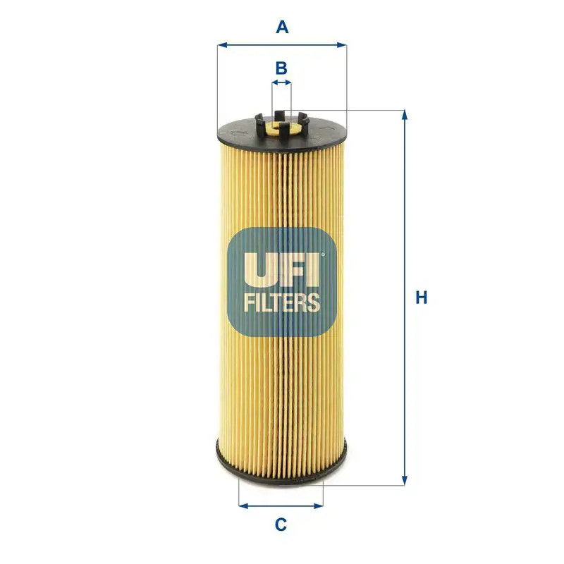 Oil filter Filter Insert 25.019.00 UFI for AUDI VW SKODA - Image 2