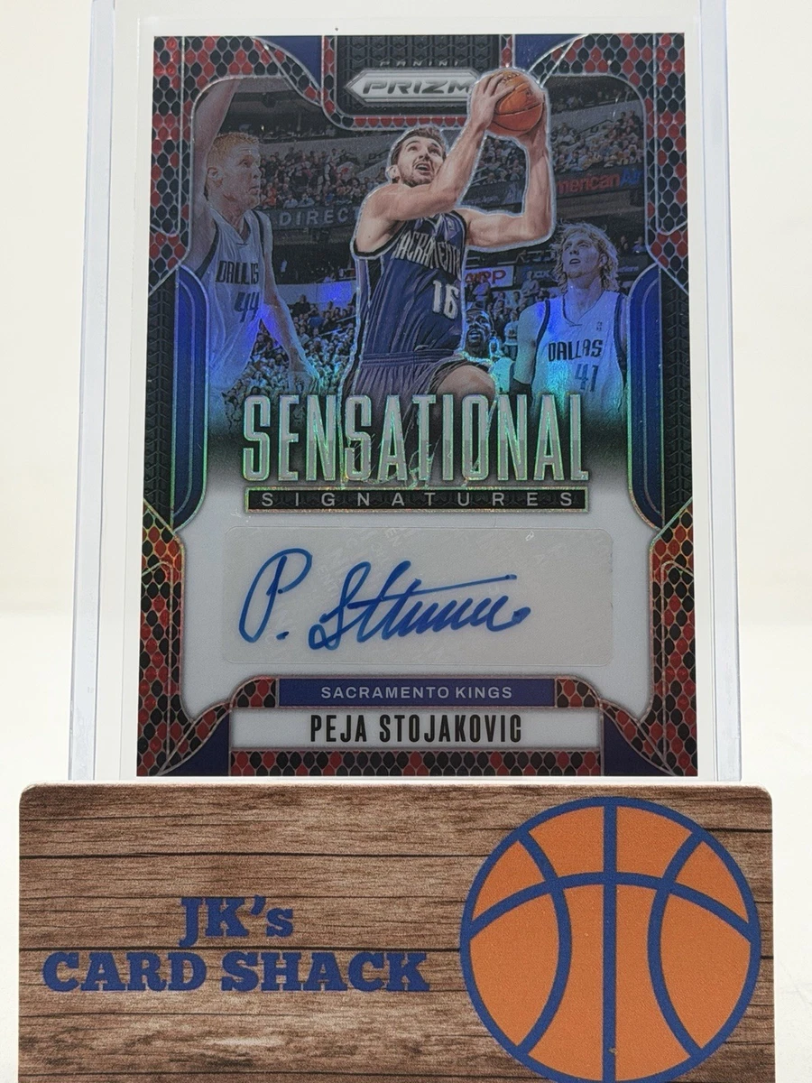 Panini Peja Stojakovic Basketball Sports Trading Cards for sale | eBay
