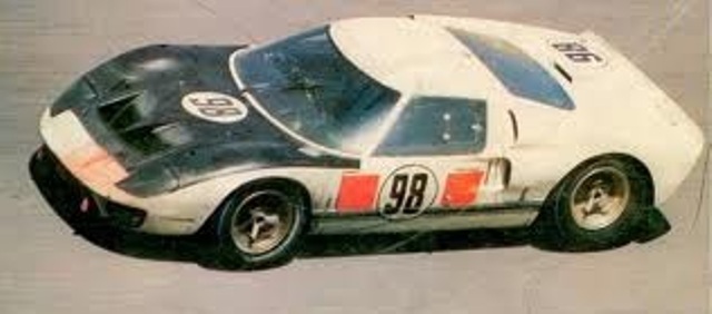 98 Ford GT Mk II Winner at Daytona 1966 1/64 Scale Waterslide