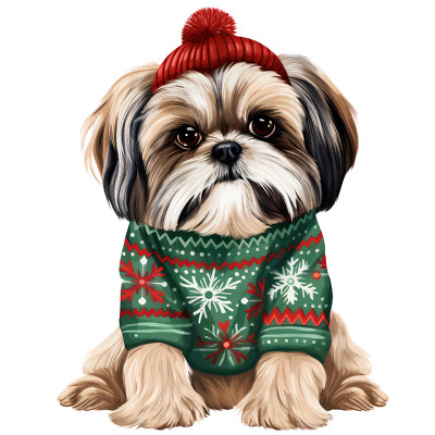 Shih Tzu Auto Aufkleber Hunde Sticker
