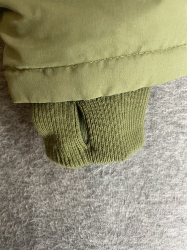 Old Navy Juniors Girls XL 14-16 Parka Coat Green Faux Shearling Lined Faux Fur - Picture 7 of 21