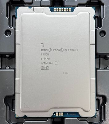 Intel Xeon Platinum 8450H LGA-4677 S8S CPU Processor 2.0GHz 28-Core 75MB 250W