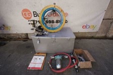 H&M Beveler Beveling Machine Pipe End Prep 8-12 inches Lathe Great Shape