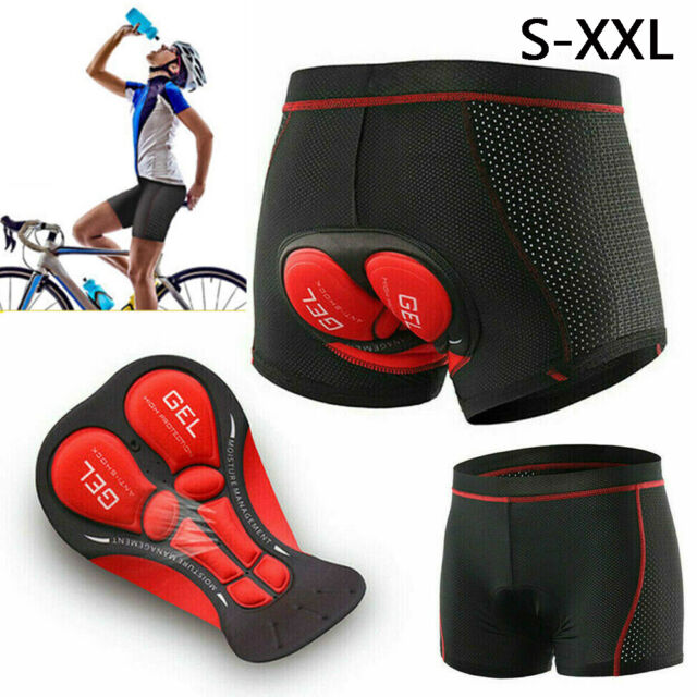 Men Cycling Shorts 5D Gel Padded Underwear MTB Mountain Bike Bicycle Short Pants