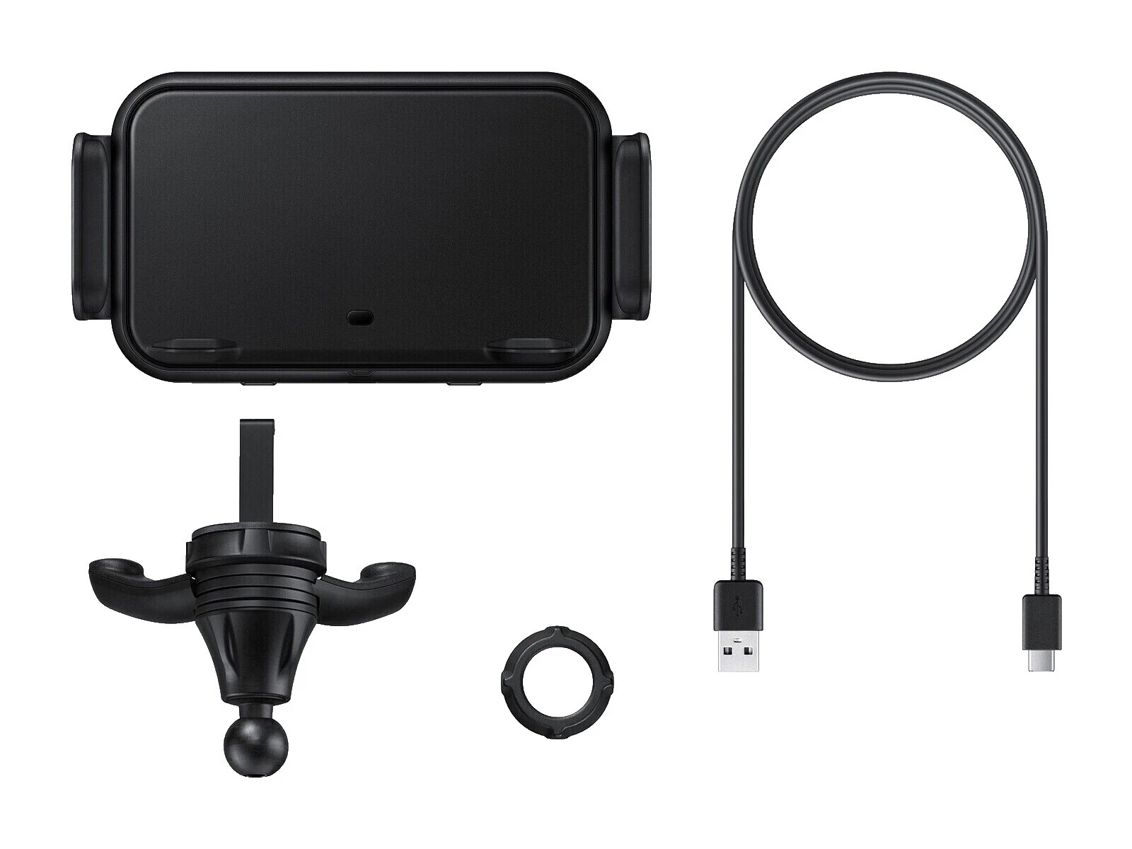 Teléfono Celular Negro Samsung Cargadores de Coche