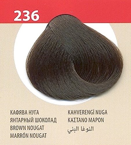 Vip's Prestige Crema colorante resistente per capelli 236 Ambra cioccolato