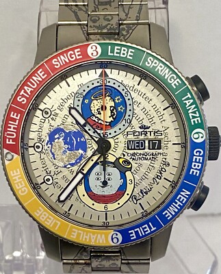 42mm Titanium | Valjoux 7750 Auto Chrono | COSMONAUT | LE#054/100