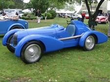 Cars 1944 bugatti type73c2 Desk Mat Stitched
