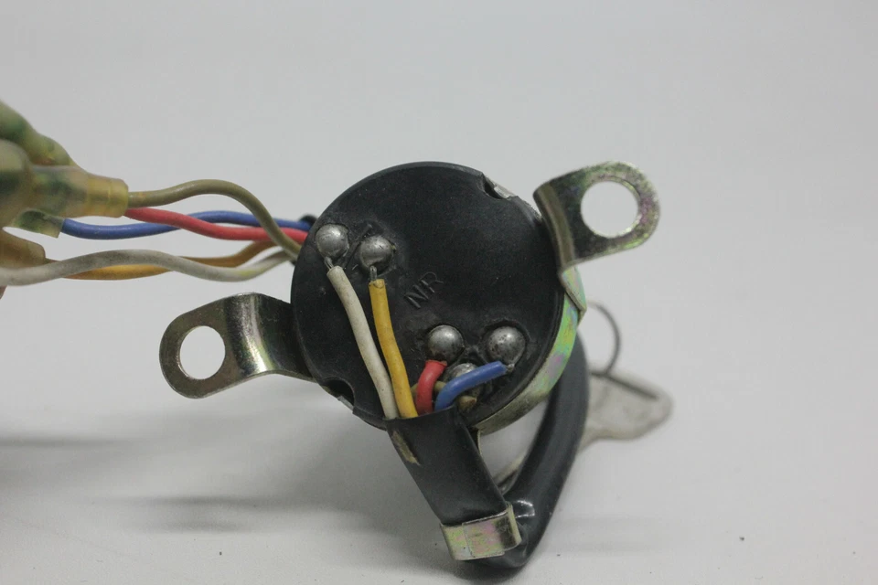 Interruptor principal de ignição YAMAHA YL1 YL1E YL3 jato duplo NOS 5 fios - Imagem 4 de 4