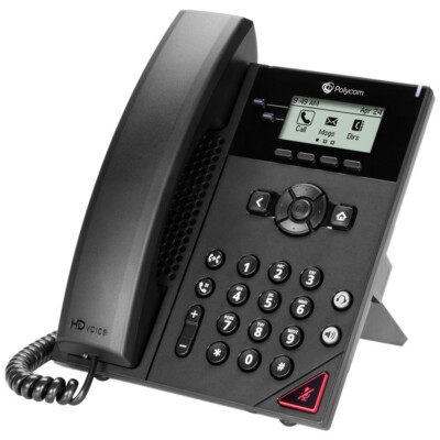 Polycom VVX 150 POE 2-Line Business IP Phone 2200-48810-025 No Power supply NEW