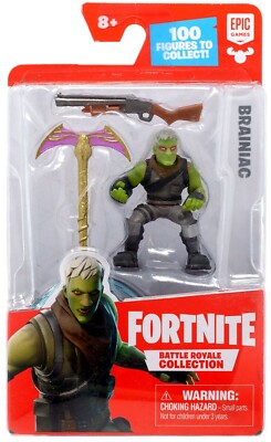 Fortnite Epic Games Battle Royale Collection Brainiac 2-Inch Mini Figure