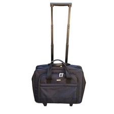 Solo New York Carnegie Rolling Case Supply Luggage Laptop Bag B100 Black Airport