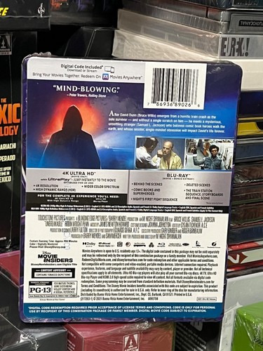 Unbreakable (4K ULTRA HD / BLU-RAY BEST BUY LIMITED EDITION STEELBOOK BRAND NEW! - Picture 2 of 7