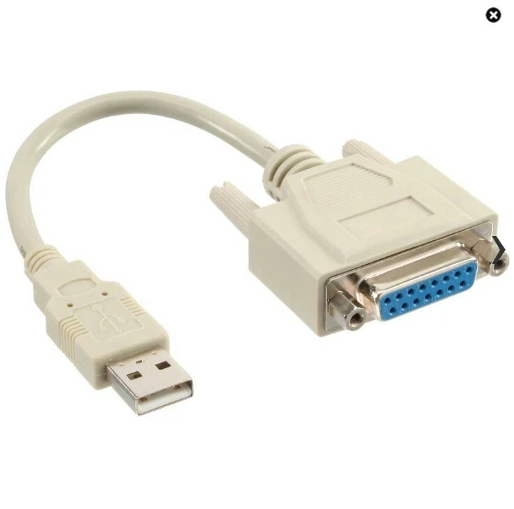 Cavo di alimentazione D-Sub 9 pin DB9 femmina a USB 2.0 femmina per bus