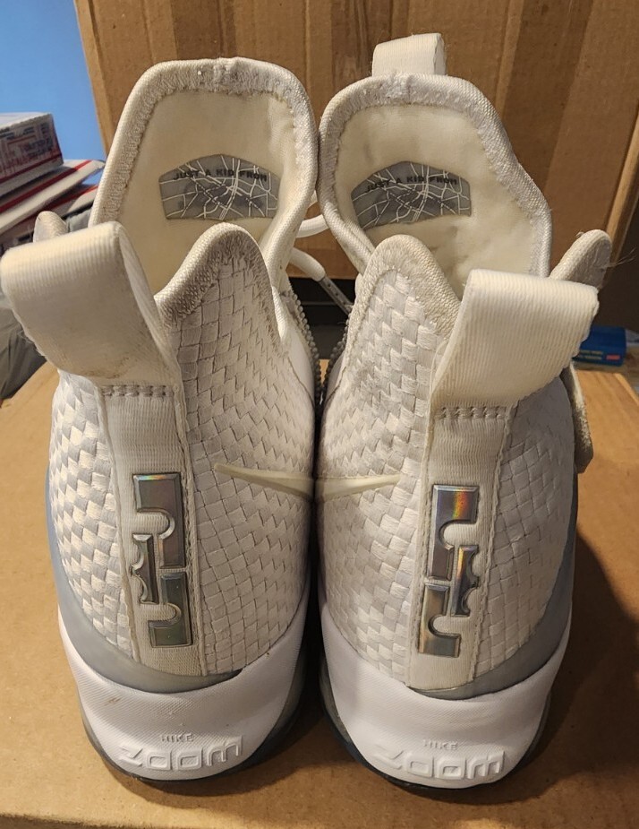 NEW Nike Lebron XIV 14 TS Time to Shine White 860631-900 SZ  display picture 3