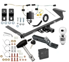 Trailer Tow Hitch For 21-26 Pacifica All Styles Deluxe PKG w Wiring 2" Ball Lock