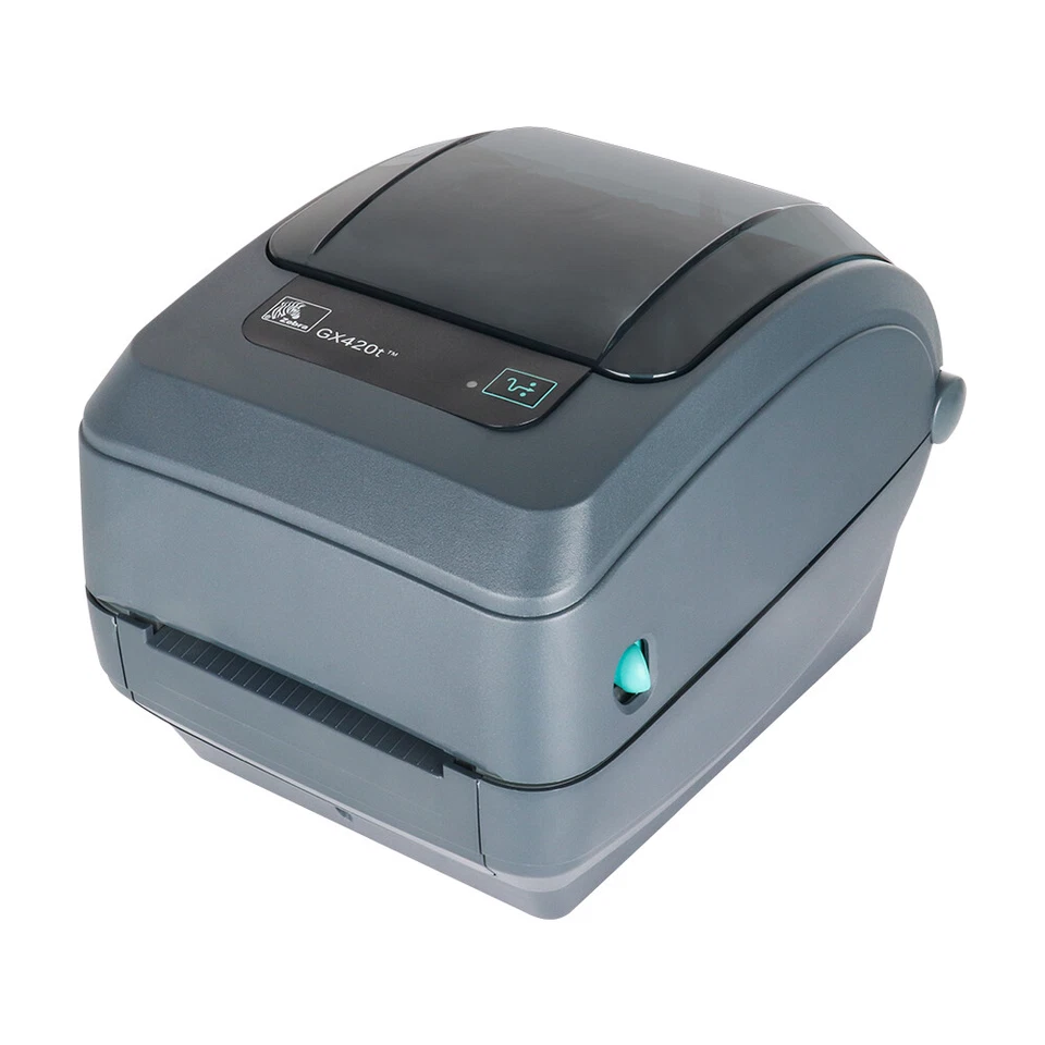 Zebra GX420t GX42-102510-000 Desktop Printers USB Thermal Transfer Label Printer - Image 3 of 4