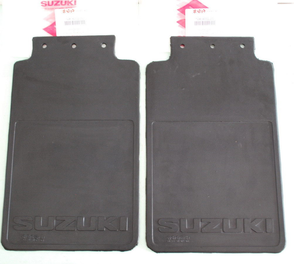 SUZUKI SJ410 SJ413 JIMNY SAMURAI SIERRA REAR MUD FLAPS MUDFLAPS