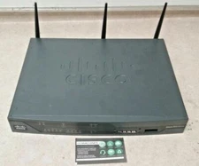 Cisco 881GW-GN-A-K9 Ethernet Security, Advance IP Router. 90 Day warranty Real .