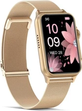 FITVII Nexa Fitness Tracker AnswerMake Calls, Smart Watch with Blood Pressure