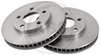 2X A.B.S. 16916 Bremsscheibe Vorne FüR Buick Chevrolet Opel Pontiac