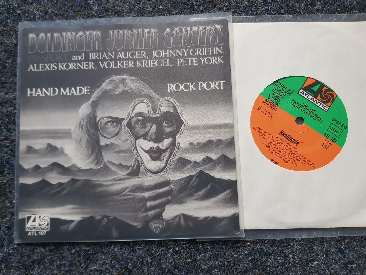 7"" Single Vinyl Klaus Doldinger/ Passport - Handmade/ Rock Port PROMO GERMANY