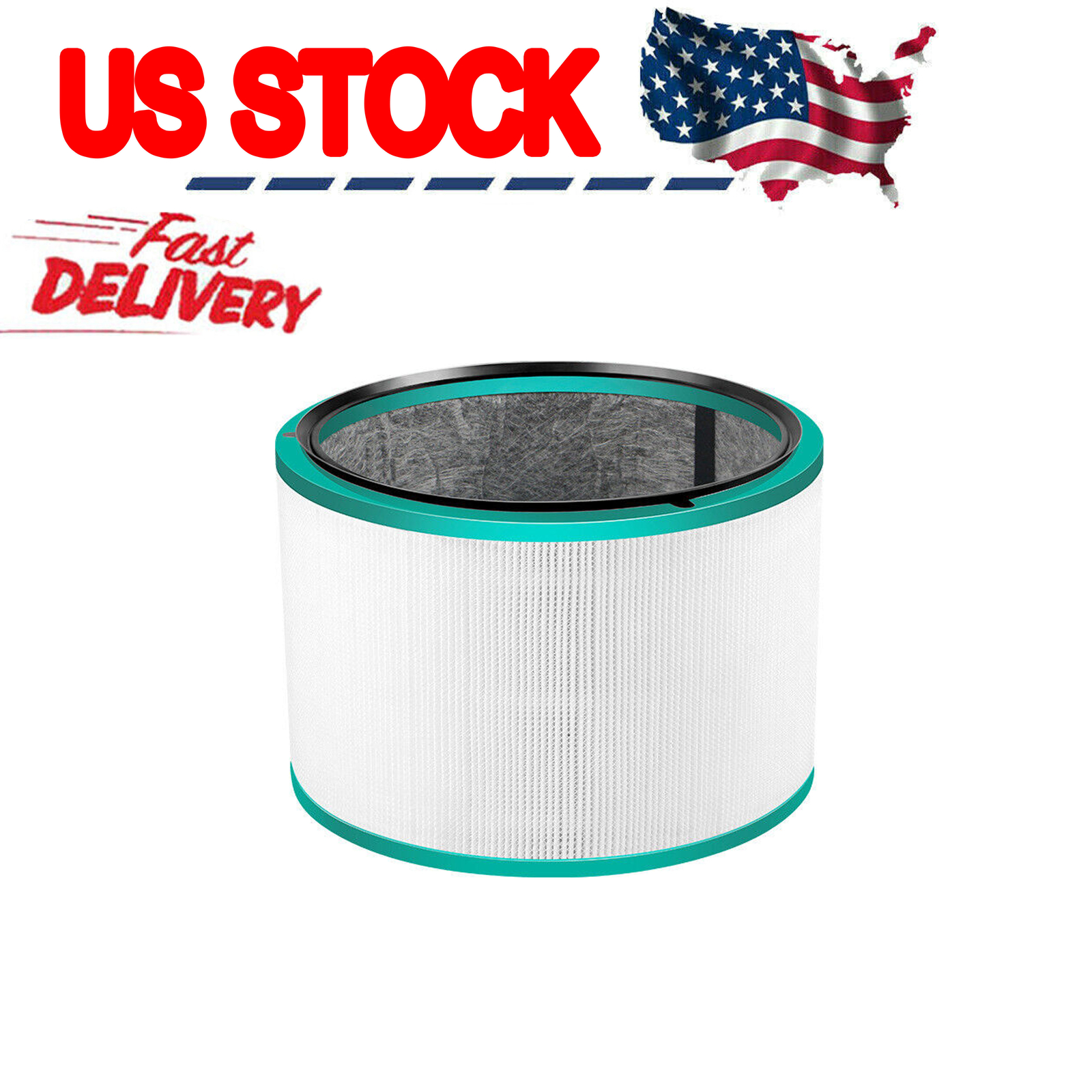 HP01 HP02 HEPA Filter for Dyson Desk Purifier & Pure Cool Link Air Cleaner USA