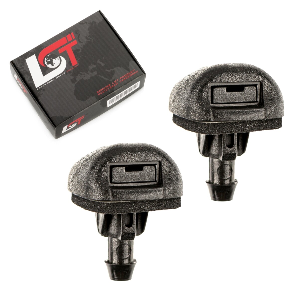 2X Windshield Washer Nozzle Front For PEUGEOT 207 CC SW