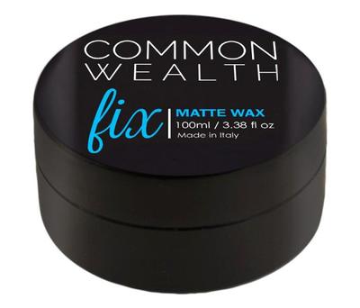 Common Wealth Fix Matte Wax Hair Pomade Cashew Oil Fiber Hold Paste Gel Crew Men