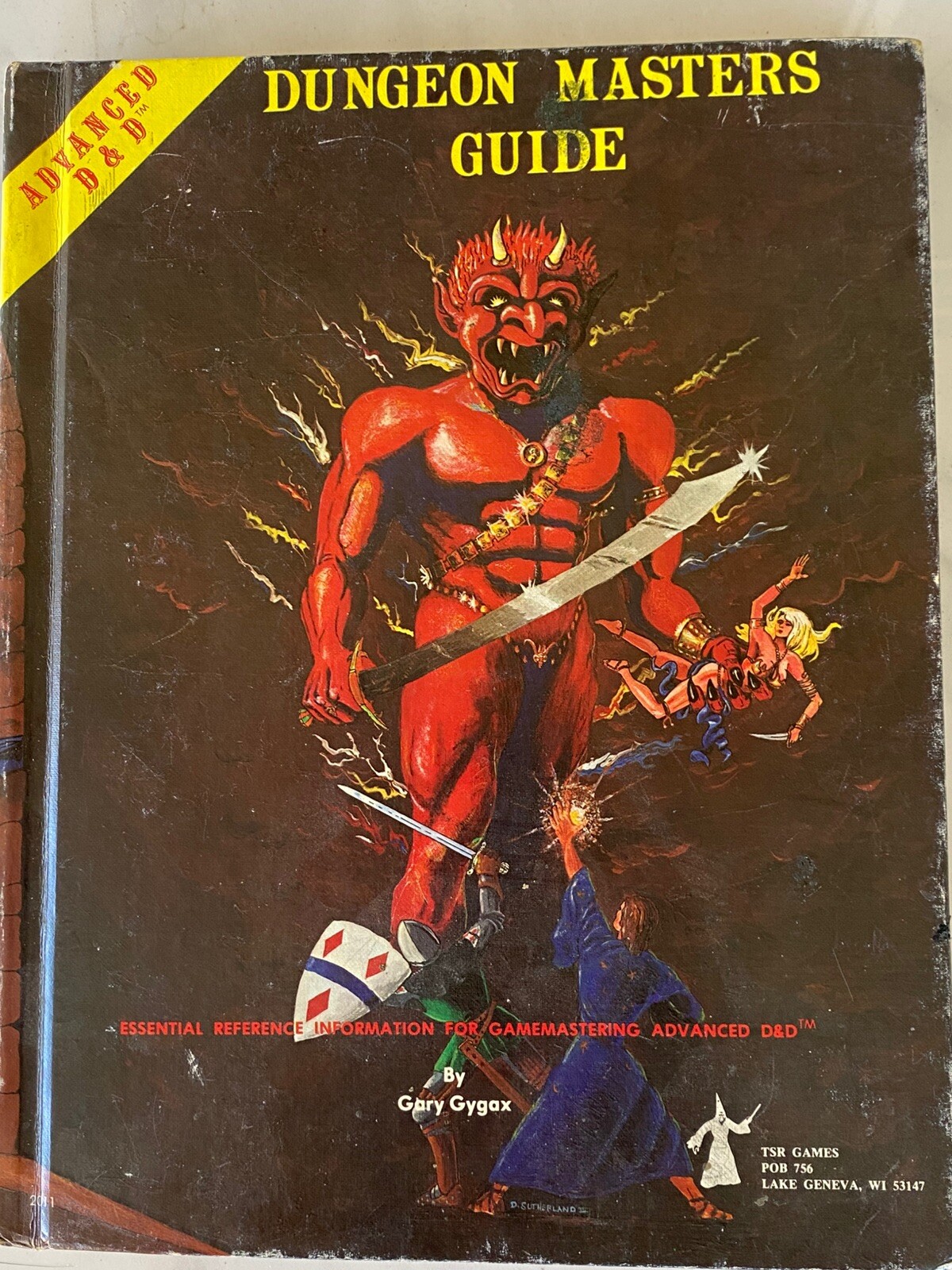 Advanced D&D TSR 1979 Dungeon Masters Guide 1st Revised Edition | eBay