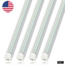 25 Pack 4FT 60W LED Linkable Shop Ceiling Light Super Bright Daylight 6000K ETL