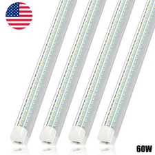 25 Pack 4FT 60W LED Linkable Shop Ceiling Light Super Bright Daylight 6000K ETL