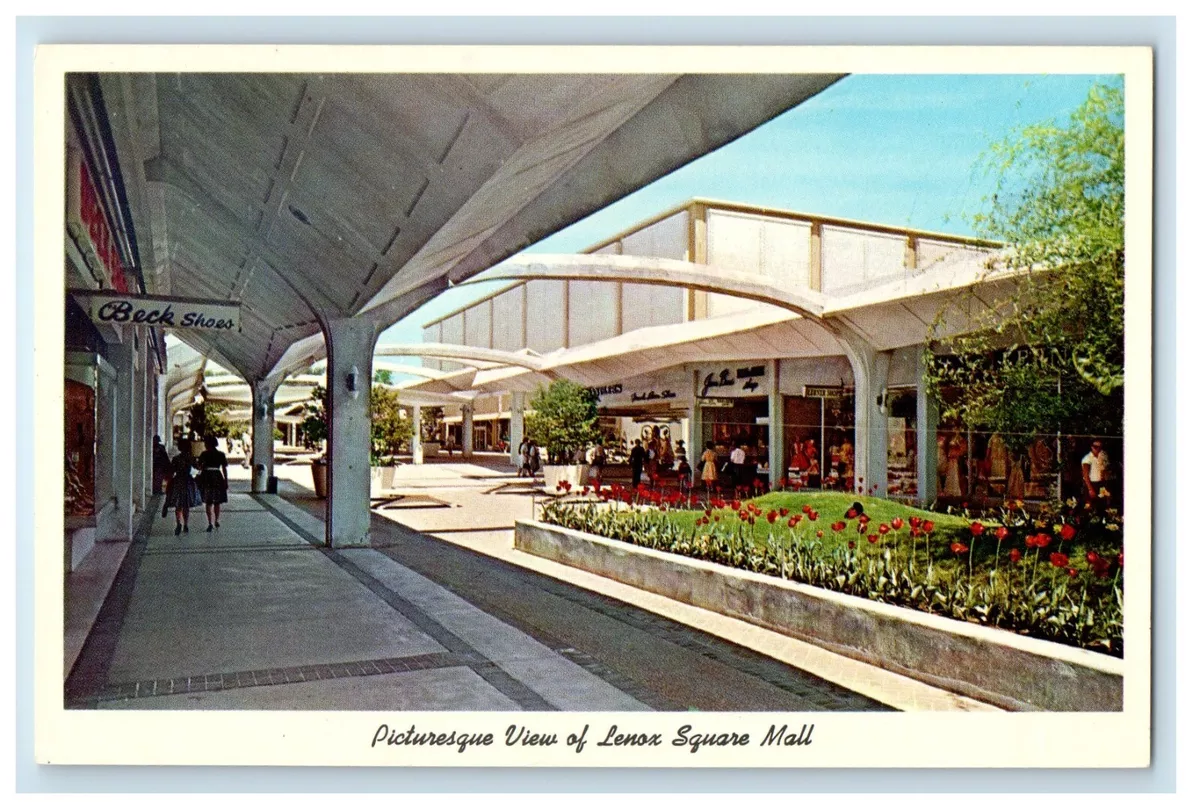 Picturesque View Of Lenox Square Mall Atlanta Georgia GA Vintage