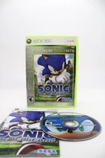 Refurbished Xbox 360 Sonic the Hedgehog PH Family Complete CIB Excellent Mint