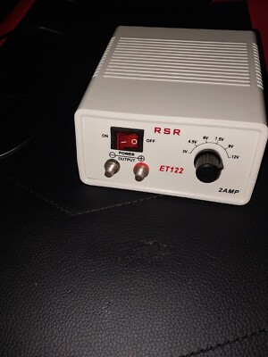 RSR ET122 12V Power Supply USED 