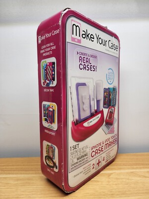 NEW Make Your Case iPhone 4/5/5S/5C Case Maker Makes One Pink Silicone Case  | eBay