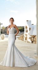 Dreams By Eddy K Wedding Dress Size 10 READ Description