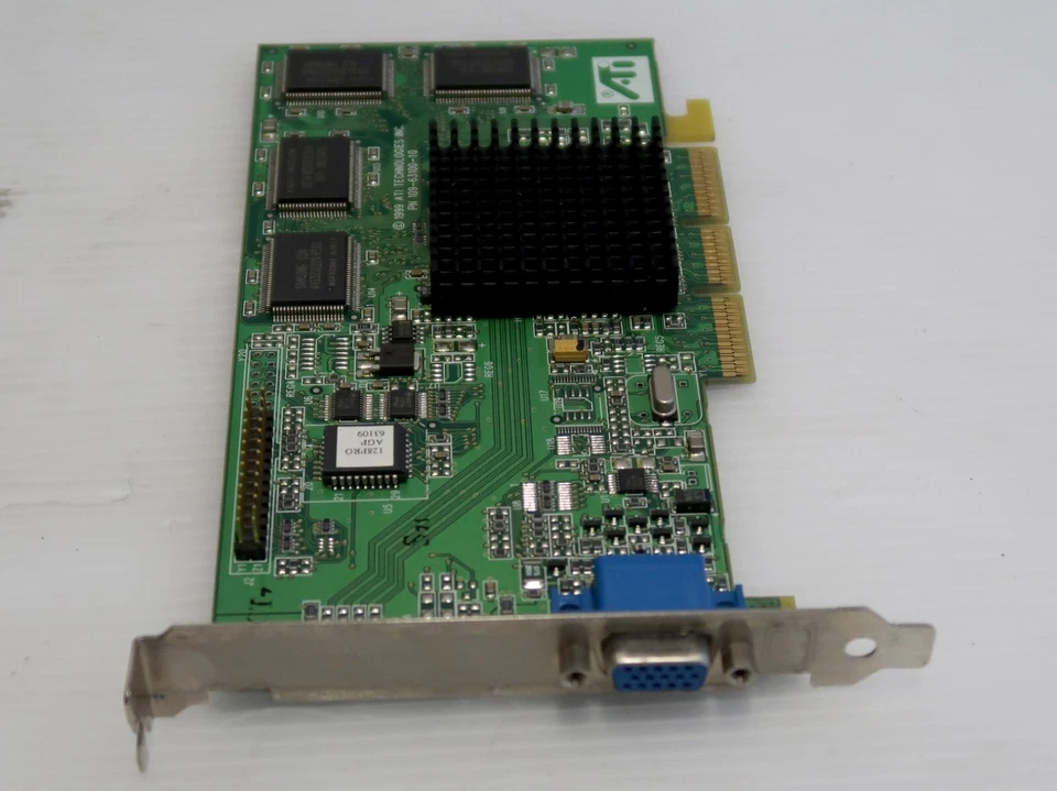 ATI Rage 128 PRO, 16MB SDR, 128 BIT, AGP 4x, Dell 041MJU, VIDEO CARD - WORKING! - Image 2 of 4